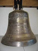 Foto der kleinen Glocke der Brunnenkirche