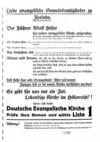 Wahlaufruf der "Deutschen Christen"
